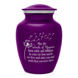 Winds of Heaven Sharing Urn - Purple Luster