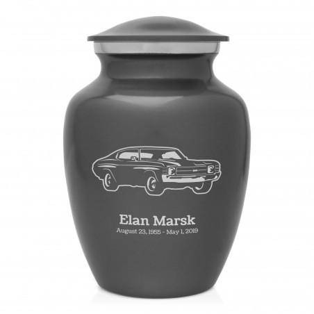 Muscle Car IV Sharing Urn - Gunmetal Gray