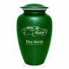 Muscle Car IV Cremation Urn - Shamrock Green