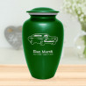 Muscle Car IV Cremation Urn - Shamrock Green