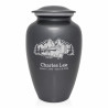 Fifth Wheel Camper Cremation Urn - Gunmetal Gray