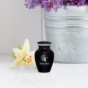 Fairy In the Moon Keepsake Urn - Jet Black