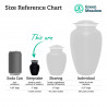 Fairy In the Moon Keepsake Urn - Jet Black