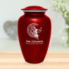 Fairy In the Moon Cremation Urn - Ruby Red Fairy In the Moon Cremation Urn - Ruby Red