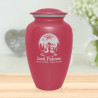 Alien UFO Cremation Urn - Rose Pink