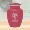 Mushroom Nature Sharing Urn - Rose Pink