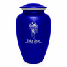 Melting Shrooms Cremation Urn - Midnight Blue