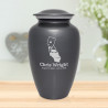 California Landscape Cremation Urn - Gunmetal Gray