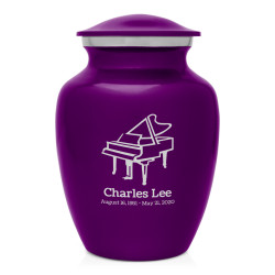 Piano Sharing Urn - Purple...