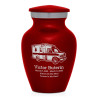 Ambulance Keepsake Urn - Ruby Red Ambulance Keepsake Urn - Ruby Red