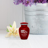 Ambulance Keepsake Urn - Ruby Red Ambulance Keepsake Urn - Ruby Red