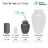 Ambulance Sharing Urn - Gunmetal Gray
