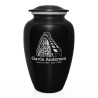 Roller Coaster Cremation Urn - Jet Black