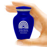 Rainbow Keepsake Urn - Midnight Blue