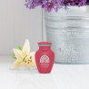 Rainbow Keepsake Urn - Rose Pink