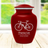Bicycle Sharing Urn - Ruby Red Bicycle Sharing Urn - Ruby Red