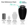 Classic Stepside Truck Cremation Urn - Jet Black