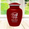 Flip Flops Sharing Urn - Ruby Red