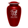 Flip Flops Cremation Urn - Ruby Red