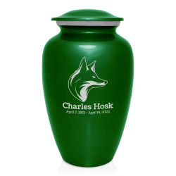 Fox Cremation Urn -...