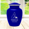 Majestic Fox Sharing Urn - Midnight Blue