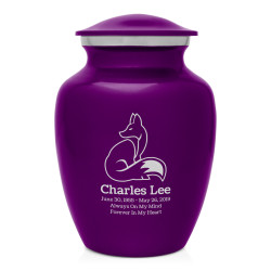 Majestic Fox Sharing Urn -...