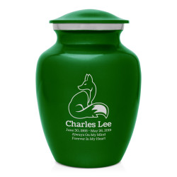 Majestic Fox Sharing Urn -...