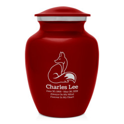 Majestic Fox Sharing Urn -...