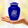 Garden Gnome Sharing Urn - Midnight Blue