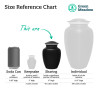 You Are My Sunshine Sharing Urn - Jet Black