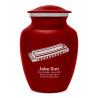 Harmonica Sharing Urn - Ruby Red Harmonica Sharing Urn - Ruby Red