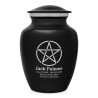 Pentagram Sharing Urn - Jet Black