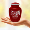 Game Over Sharing Urn - Ruby Red Game Over Sharing Urn - Ruby Red