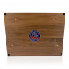 American Flag Bald Eagle Cremation Urn - Prestige Walnut