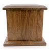 American Flag Bald Eagle Cremation Urn - Prestige Walnut