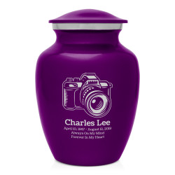 Camera Sharing Urn - Purple...