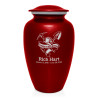 Miner Cremation Urn - Ruby Red