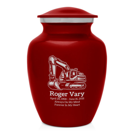 Excavator Sharing Urn - Ruby Red Excavator Sharing Urn - Ruby Red