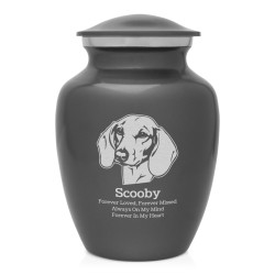 Custom large PET URN for dogs and cats medium pit bull made to order personallized urns retailer