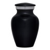 Keepsake Hamster Pet Cremation Urn - Jet Black