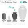 Texas Star Sharing Urn - Gunmetal Gray