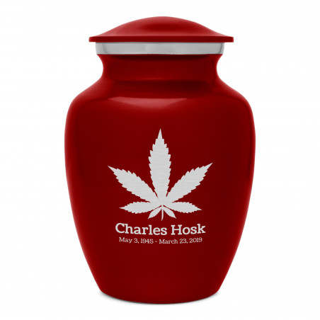 Marijuana Sharing Urn - Ruby Red Marijuana Sharing Urn - Ruby Red