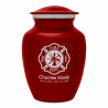 Firefighter Sharing Urn - Ruby Red
