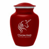 Unicorn Sharing Urn - Ruby Red