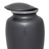 Gunmetal Gray Cremation Urn