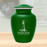 Lighthouse Sharing Urn - Shamrock Green