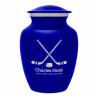 Hockey Sticks Sharing Urn - Midnight Blue