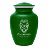 Police Sharing Urn - Shamrock Green
