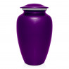 Police Cremation Urn - Purple Luster