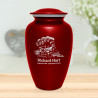 Train Cremation Urn - Ruby Red